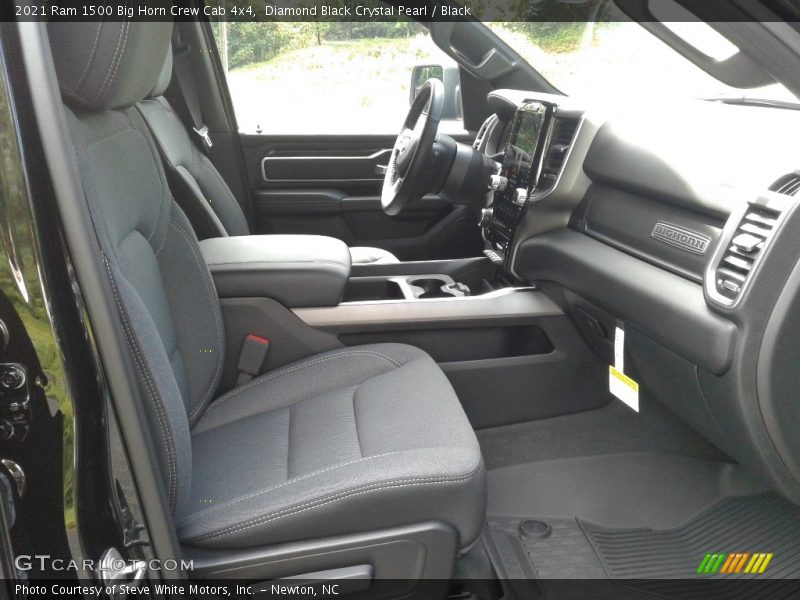 Diamond Black Crystal Pearl / Black 2021 Ram 1500 Big Horn Crew Cab 4x4