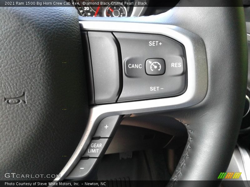 Diamond Black Crystal Pearl / Black 2021 Ram 1500 Big Horn Crew Cab 4x4