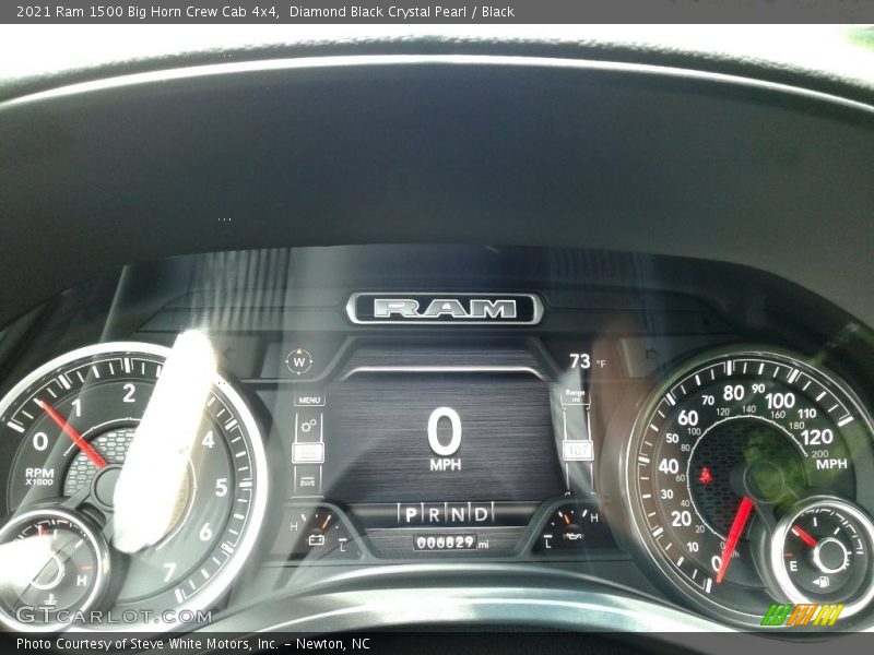 Diamond Black Crystal Pearl / Black 2021 Ram 1500 Big Horn Crew Cab 4x4
