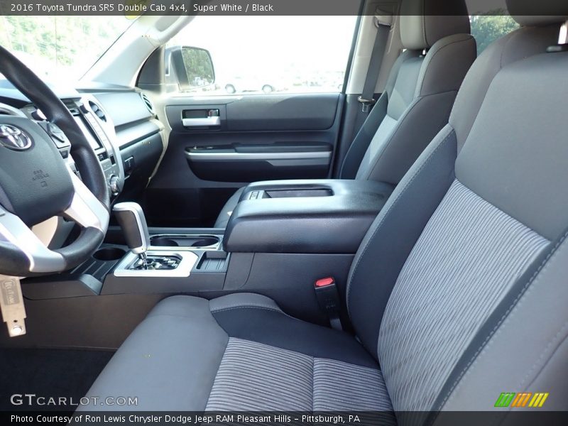 Front Seat of 2016 Tundra SR5 Double Cab 4x4