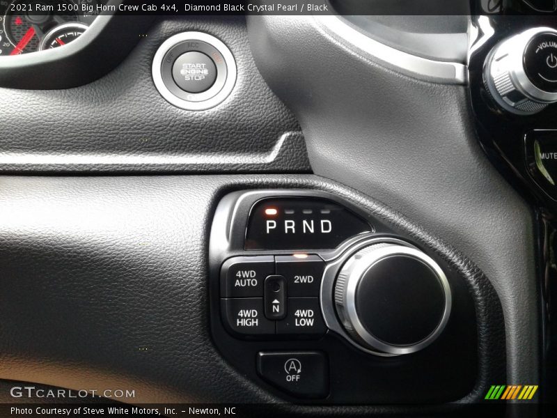 Diamond Black Crystal Pearl / Black 2021 Ram 1500 Big Horn Crew Cab 4x4