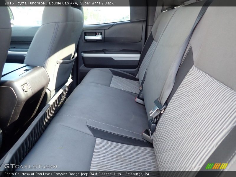 Rear Seat of 2016 Tundra SR5 Double Cab 4x4