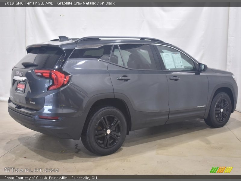 Graphite Gray Metallic / Jet Black 2019 GMC Terrain SLE AWD