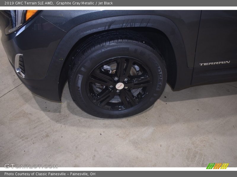 Graphite Gray Metallic / Jet Black 2019 GMC Terrain SLE AWD