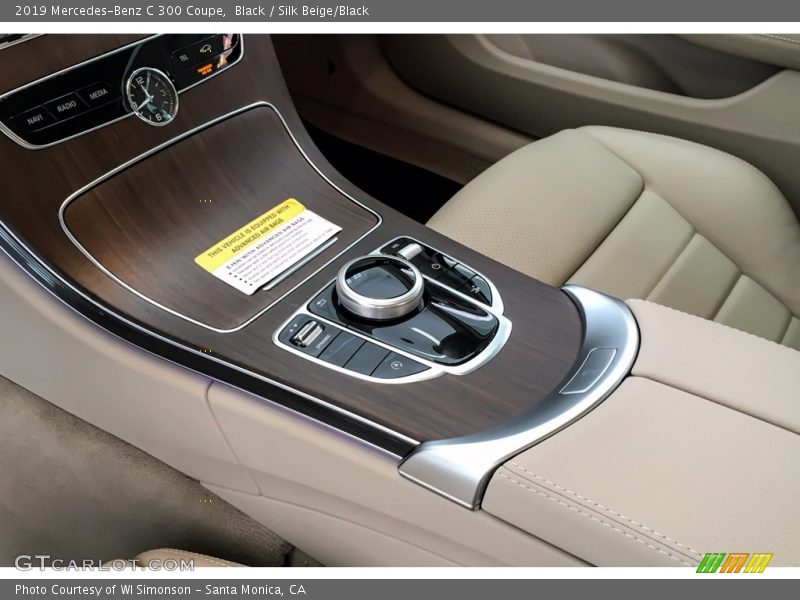 Black / Silk Beige/Black 2019 Mercedes-Benz C 300 Coupe