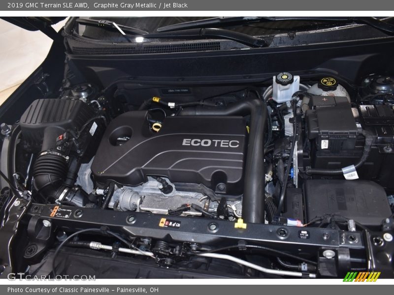 Graphite Gray Metallic / Jet Black 2019 GMC Terrain SLE AWD