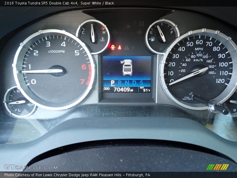  2016 Tundra SR5 Double Cab 4x4 SR5 Double Cab 4x4 Gauges