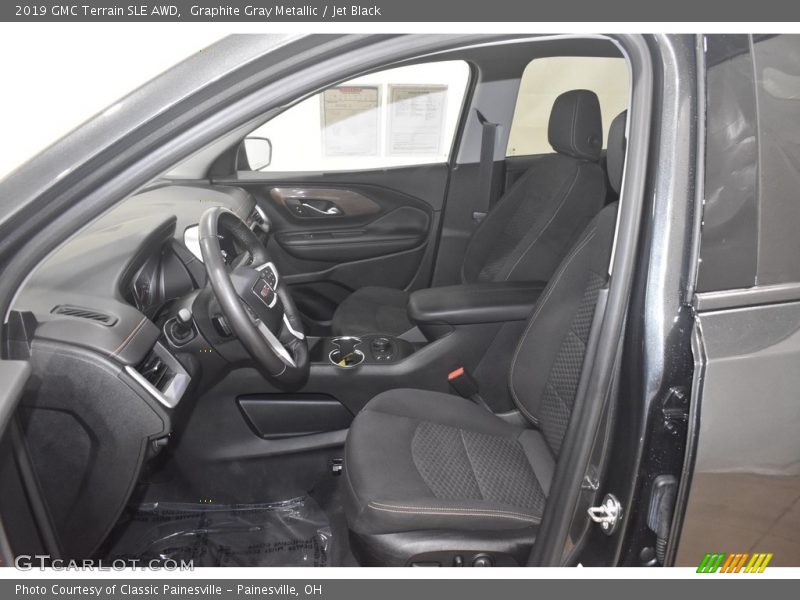 Graphite Gray Metallic / Jet Black 2019 GMC Terrain SLE AWD