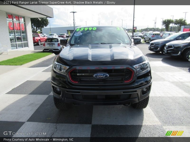 Shadow Black Metallic / Ebony 2021 Ford Ranger Lariat Tremor SuperCrew 4x4