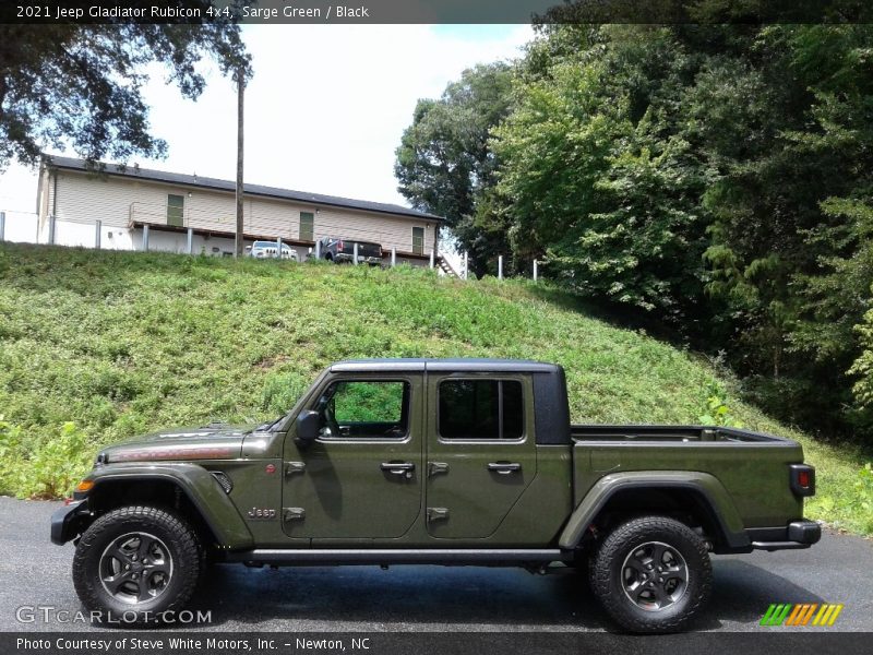 Sarge Green / Black 2021 Jeep Gladiator Rubicon 4x4