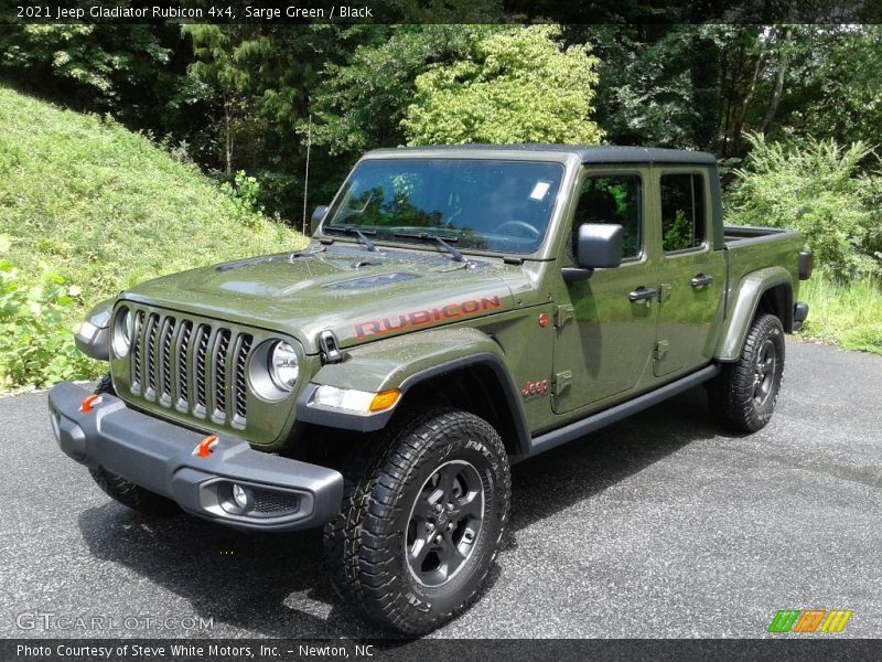 Sarge Green / Black 2021 Jeep Gladiator Rubicon 4x4
