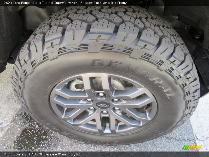 Shadow Black Metallic / Ebony 2021 Ford Ranger Lariat Tremor SuperCrew 4x4