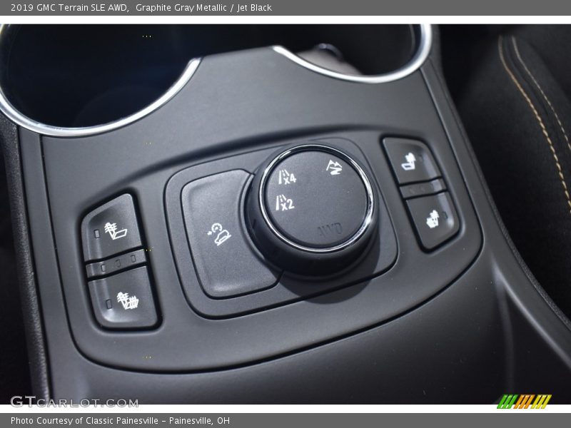 Graphite Gray Metallic / Jet Black 2019 GMC Terrain SLE AWD