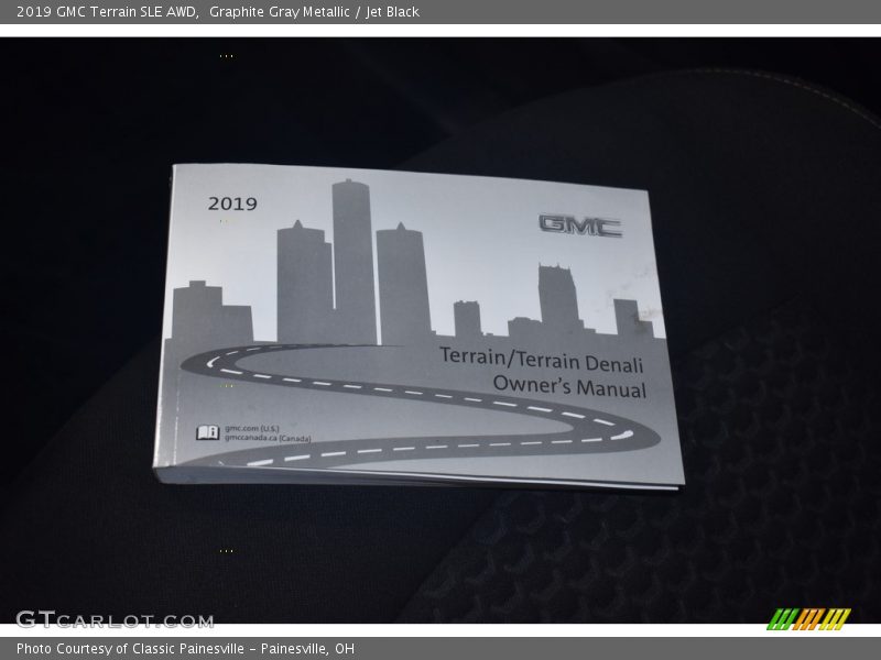 Graphite Gray Metallic / Jet Black 2019 GMC Terrain SLE AWD