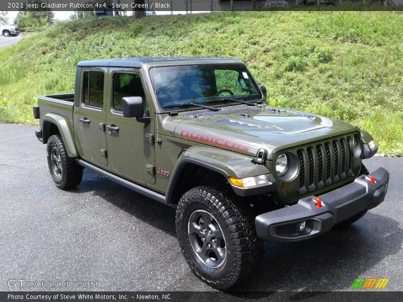 Sarge Green / Black 2021 Jeep Gladiator Rubicon 4x4