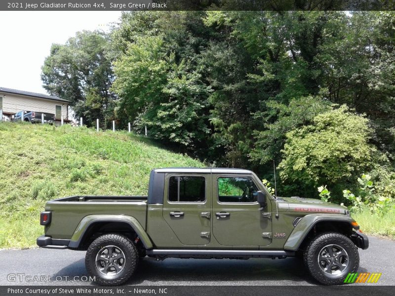 Sarge Green / Black 2021 Jeep Gladiator Rubicon 4x4