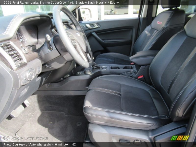 Shadow Black Metallic / Ebony 2021 Ford Ranger Lariat Tremor SuperCrew 4x4