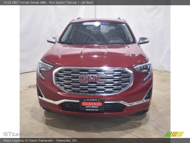 Red Quartz Tintcoat / ­Jet Black 2018 GMC Terrain Denali AWD