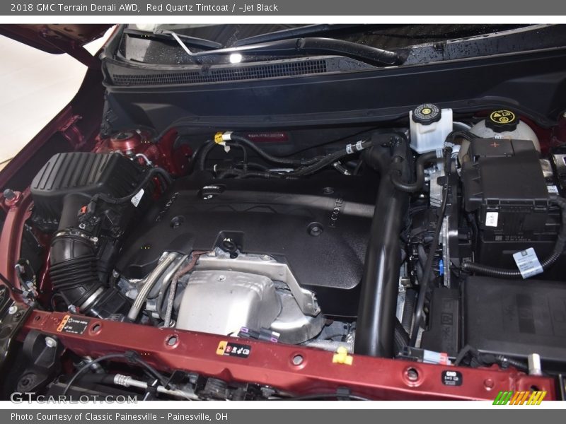 Red Quartz Tintcoat / ­Jet Black 2018 GMC Terrain Denali AWD