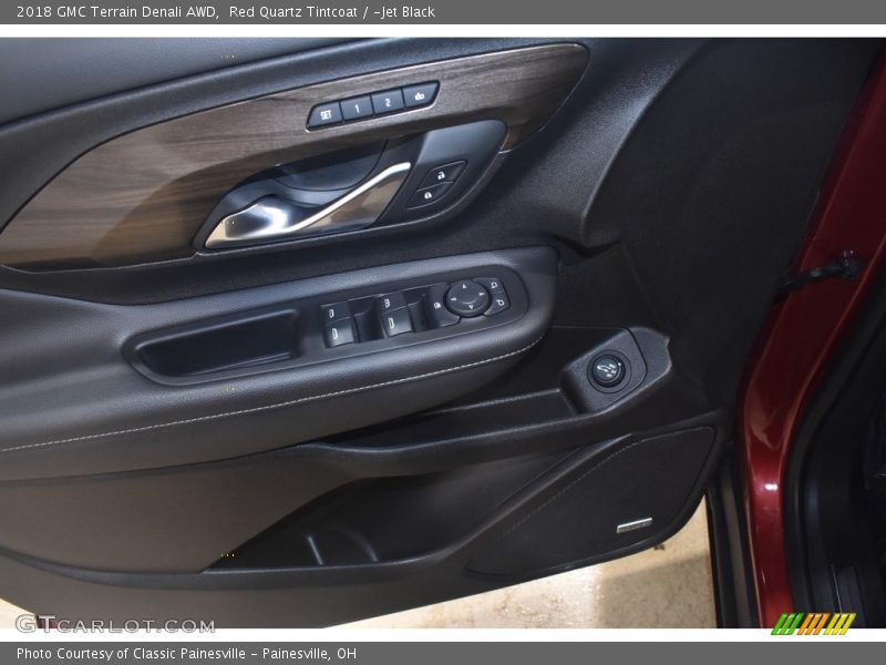 Red Quartz Tintcoat / ­Jet Black 2018 GMC Terrain Denali AWD