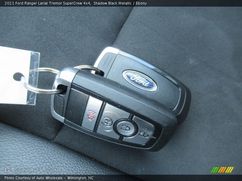Shadow Black Metallic / Ebony 2021 Ford Ranger Lariat Tremor SuperCrew 4x4