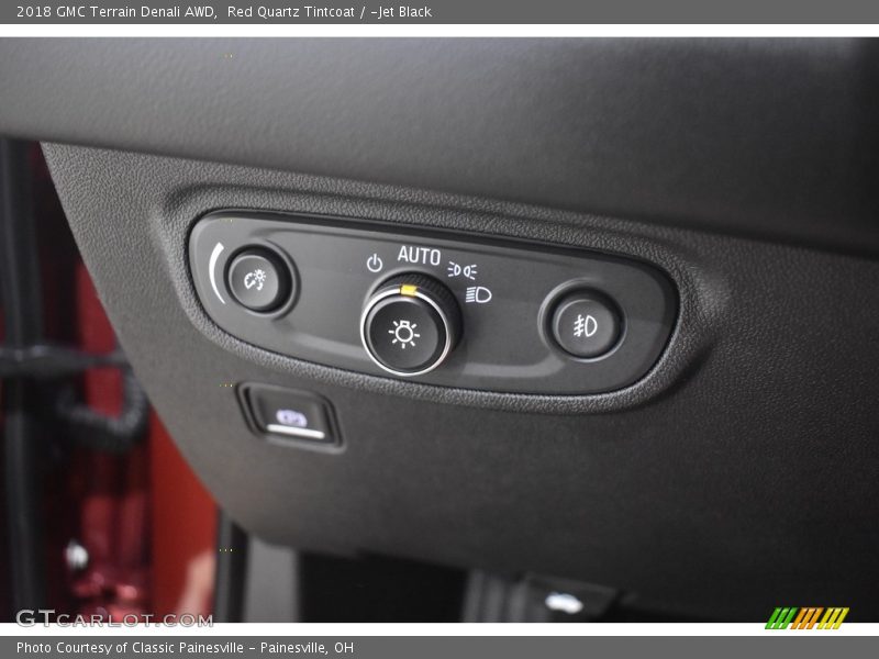Red Quartz Tintcoat / ­Jet Black 2018 GMC Terrain Denali AWD