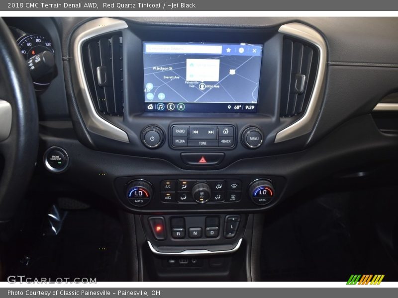 Red Quartz Tintcoat / ­Jet Black 2018 GMC Terrain Denali AWD