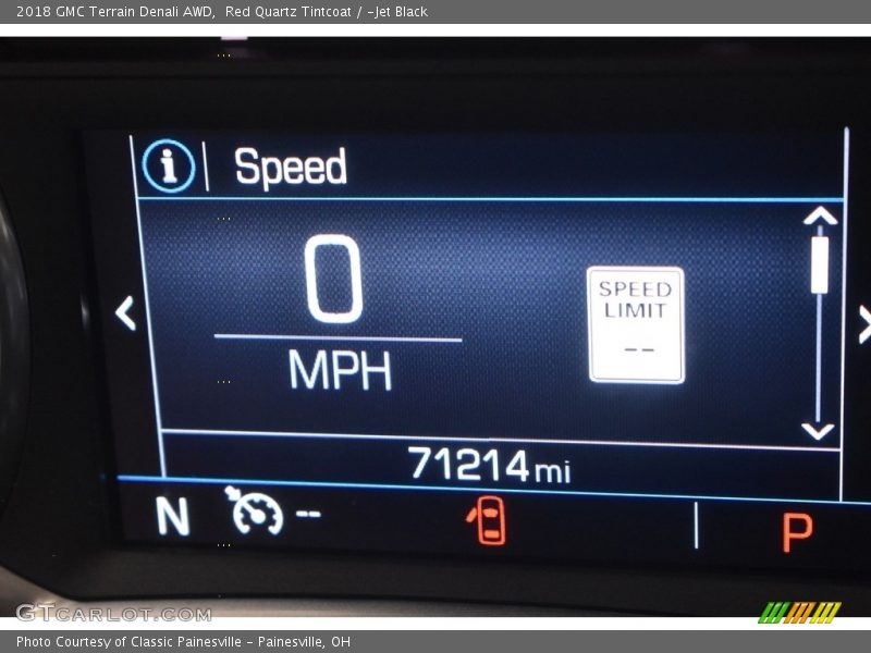 Red Quartz Tintcoat / ­Jet Black 2018 GMC Terrain Denali AWD