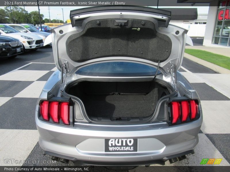 Iconic Silver Metallic / Ebony 2021 Ford Mustang GT Premium Fastback