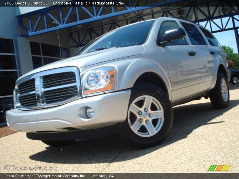 Bright Silver Metallic / Medium Slate Gray 2005 Dodge Durango SLT
