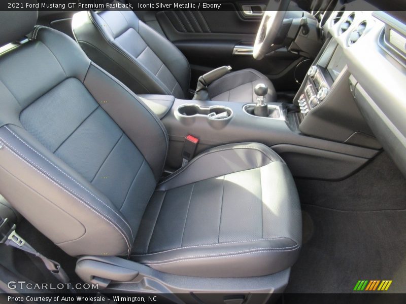 Front Seat of 2021 Mustang GT Premium Fastback