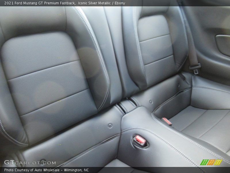 Rear Seat of 2021 Mustang GT Premium Fastback