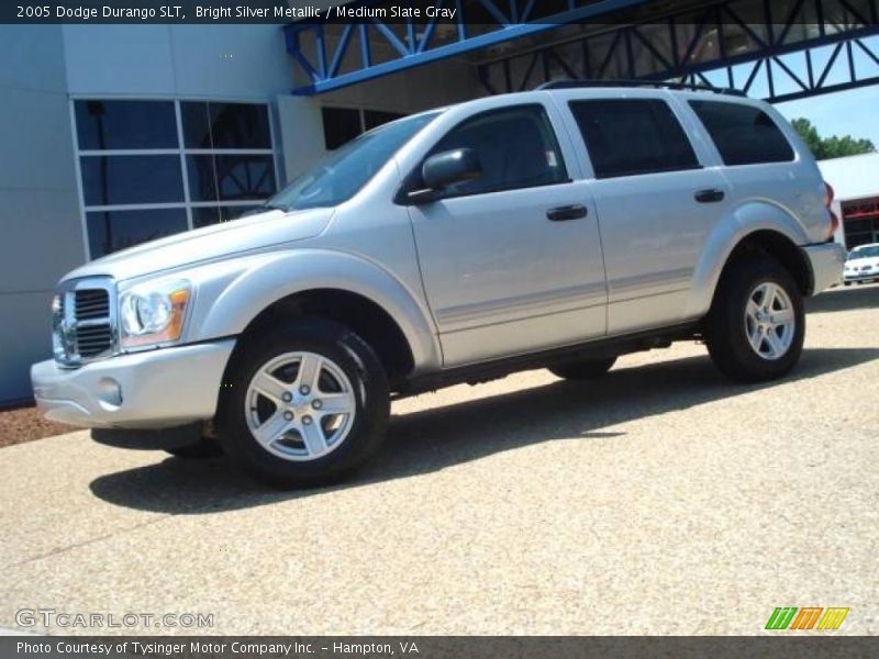 Bright Silver Metallic / Medium Slate Gray 2005 Dodge Durango SLT