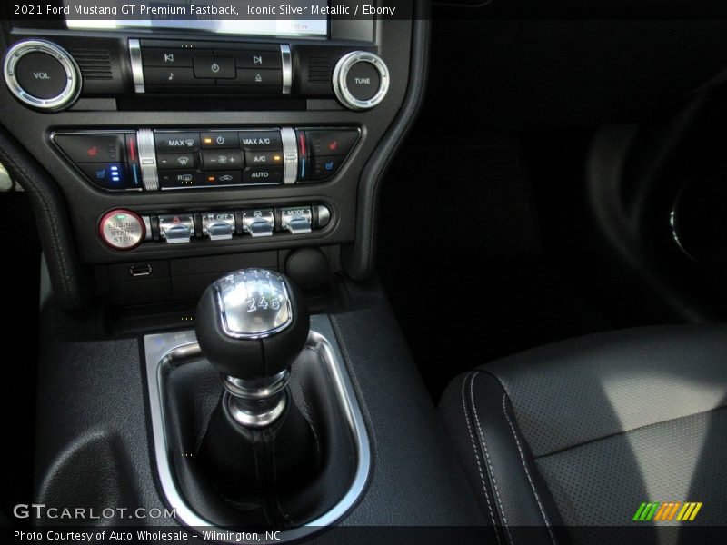  2021 Mustang GT Premium Fastback 6 Speed Manual Shifter