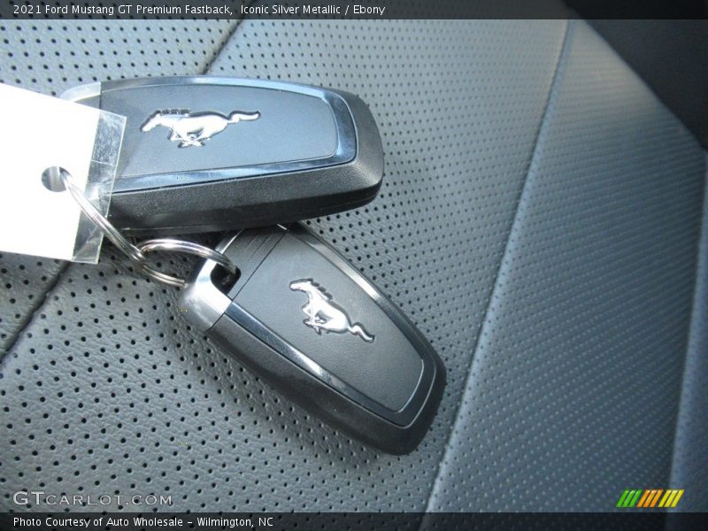 Keys of 2021 Mustang GT Premium Fastback