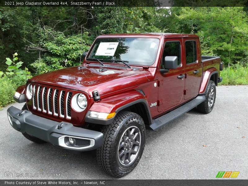 Snazzberry Pearl / Black 2021 Jeep Gladiator Overland 4x4