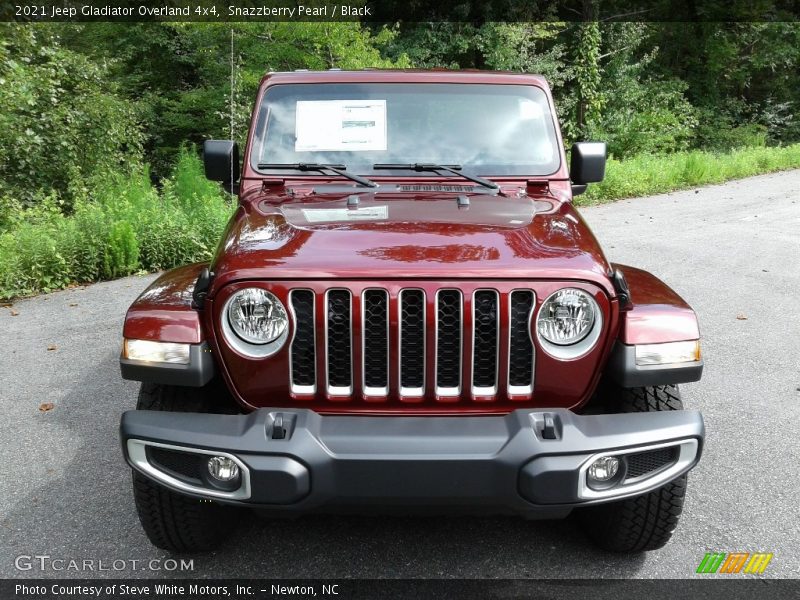 Snazzberry Pearl / Black 2021 Jeep Gladiator Overland 4x4