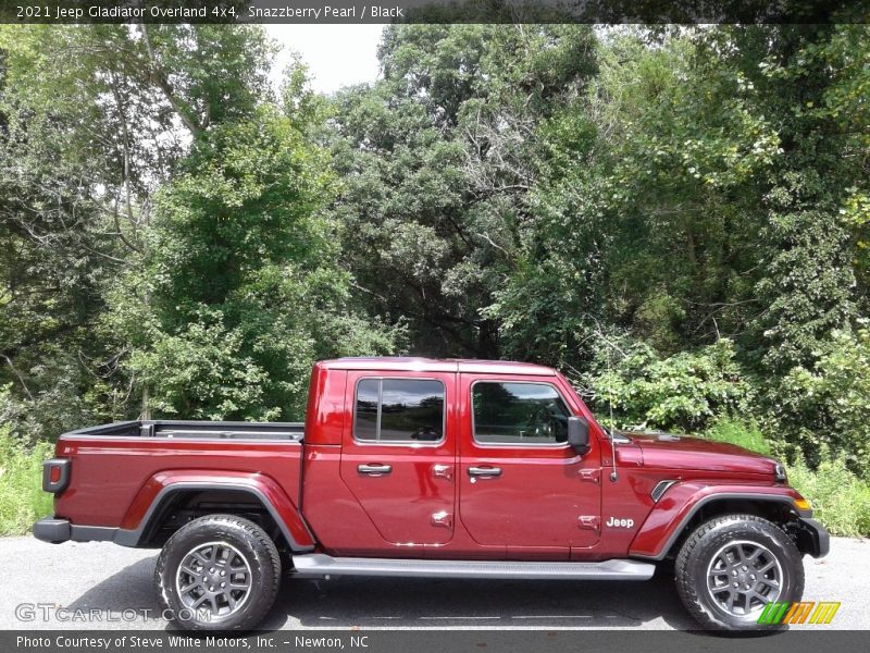 Snazzberry Pearl / Black 2021 Jeep Gladiator Overland 4x4