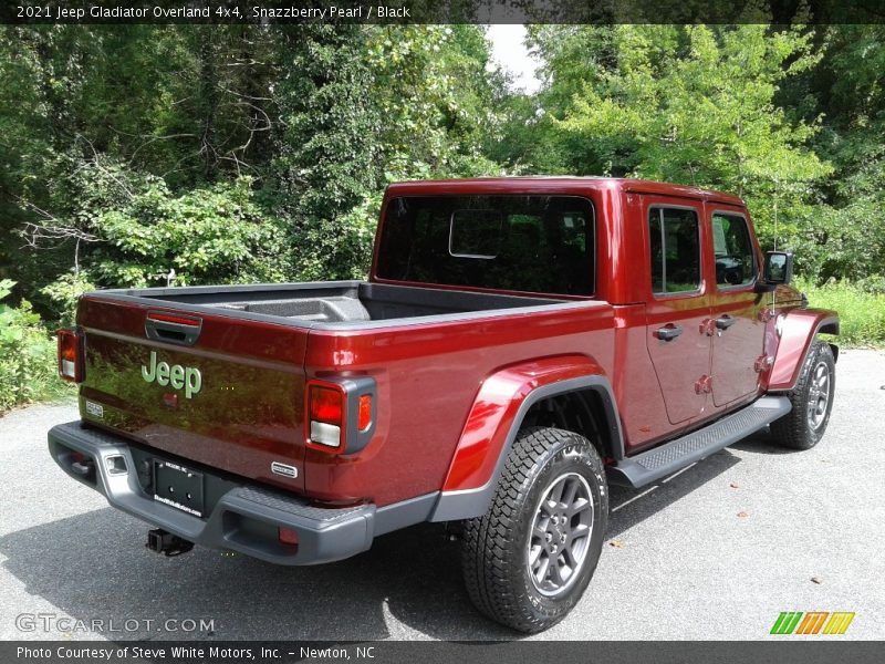 Snazzberry Pearl / Black 2021 Jeep Gladiator Overland 4x4