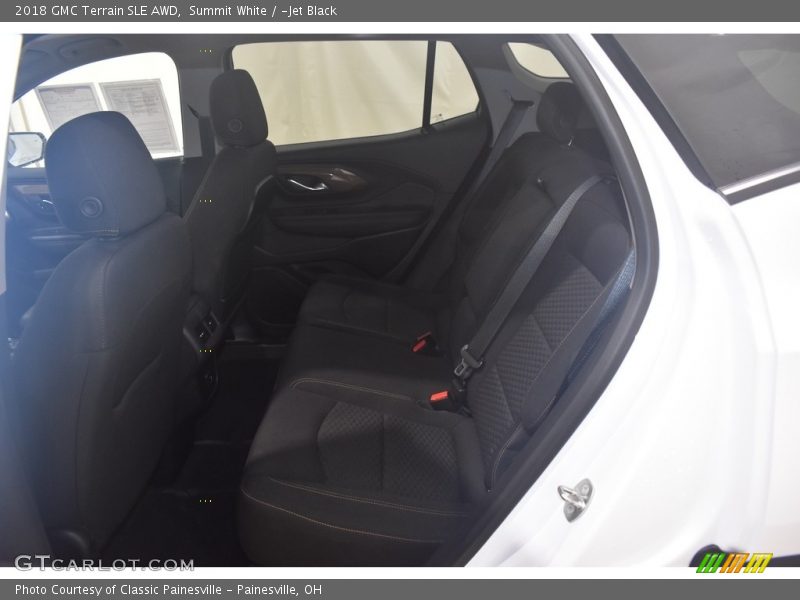Summit White / ­Jet Black 2018 GMC Terrain SLE AWD