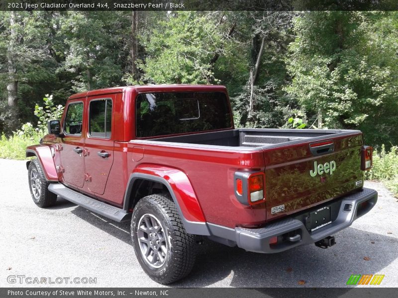 Snazzberry Pearl / Black 2021 Jeep Gladiator Overland 4x4