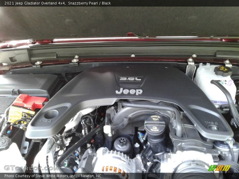 Snazzberry Pearl / Black 2021 Jeep Gladiator Overland 4x4