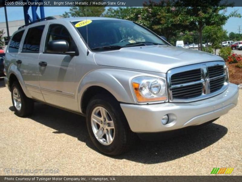 Bright Silver Metallic / Medium Slate Gray 2005 Dodge Durango SLT