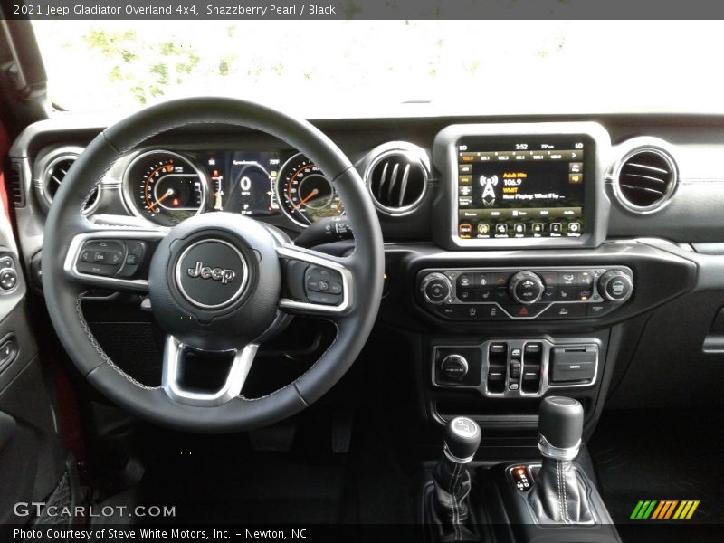 Snazzberry Pearl / Black 2021 Jeep Gladiator Overland 4x4