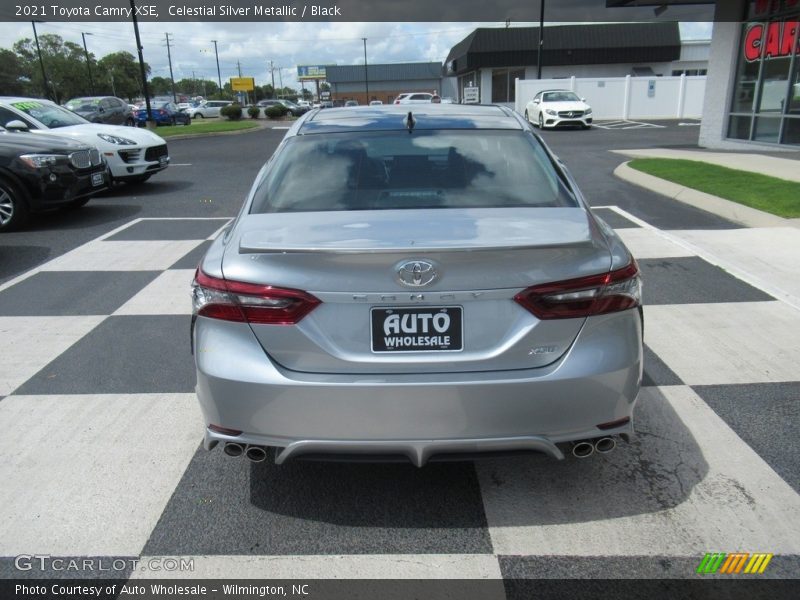 Celestial Silver Metallic / Black 2021 Toyota Camry XSE