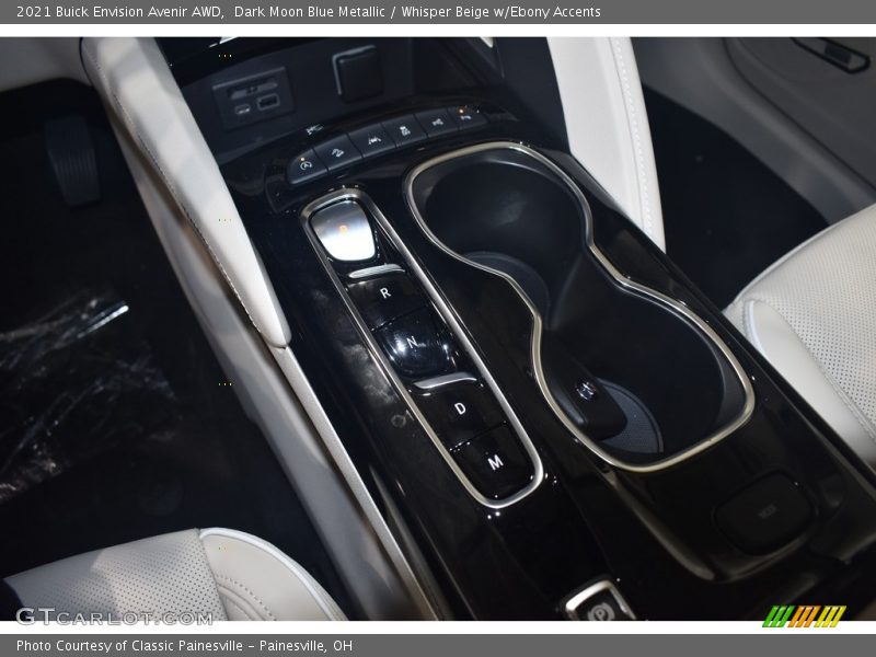 Dark Moon Blue Metallic / Whisper Beige w/Ebony Accents 2021 Buick Envision Avenir AWD