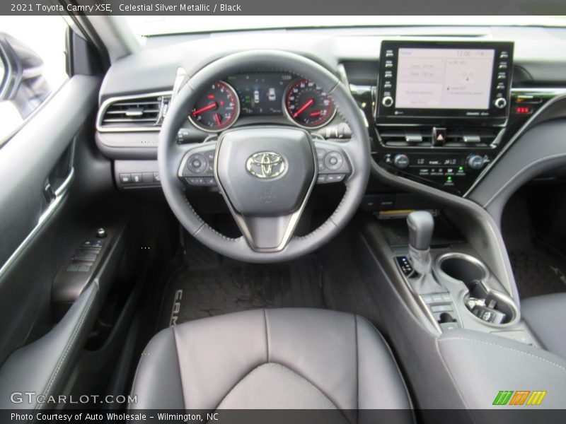 Celestial Silver Metallic / Black 2021 Toyota Camry XSE