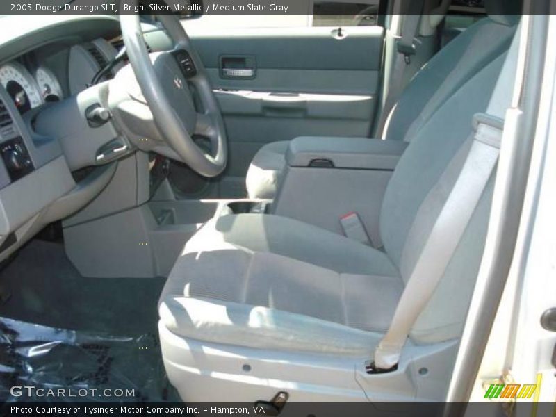 Bright Silver Metallic / Medium Slate Gray 2005 Dodge Durango SLT