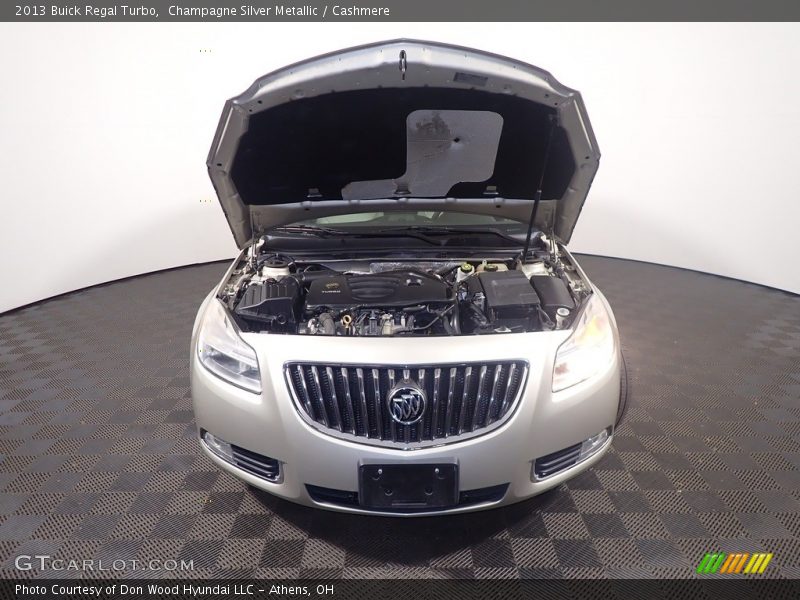 Champagne Silver Metallic / Cashmere 2013 Buick Regal Turbo