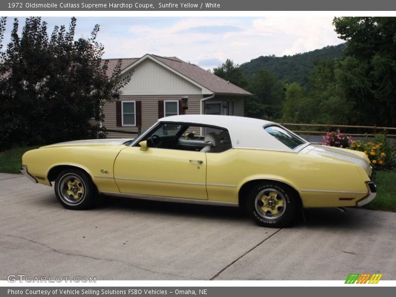  1972 Cutlass Supreme Hardtop Coupe Sunfire Yellow